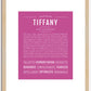 Tiffany | Name Art Print