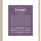 Tiffany | Name Art Print