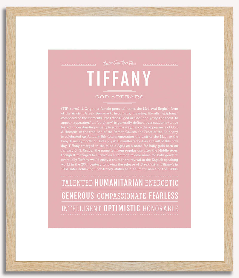 Tiffany | Name Art Print