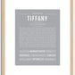 Tiffany | Name Art Print