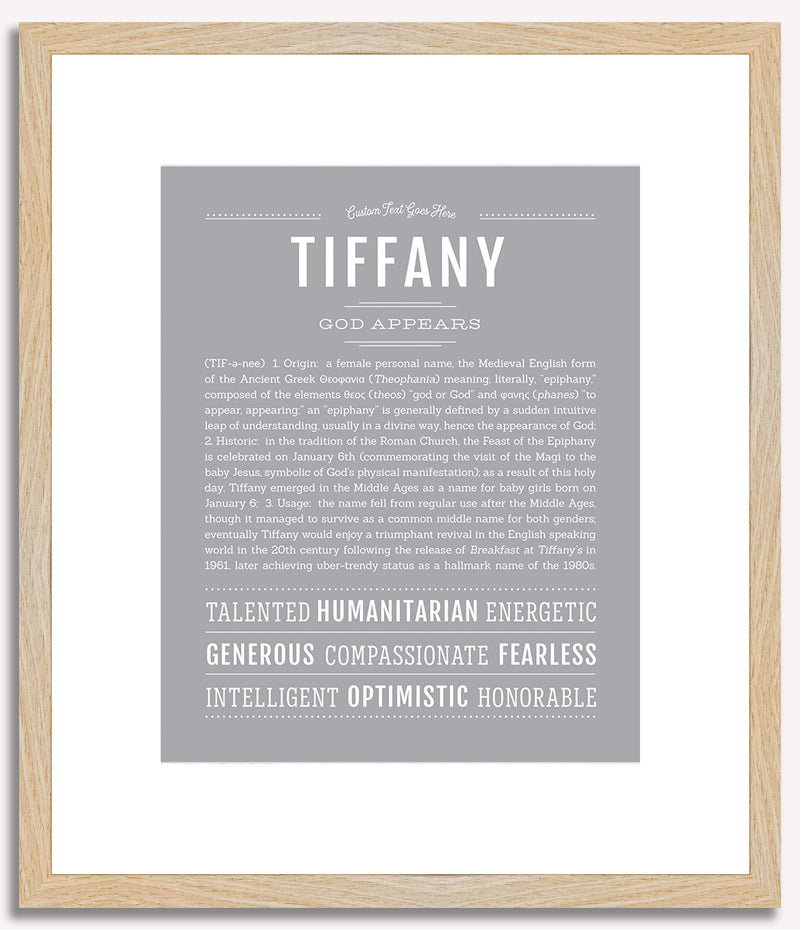 Tiffany | Name Art Print