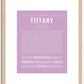 Tiffany | Name Art Print