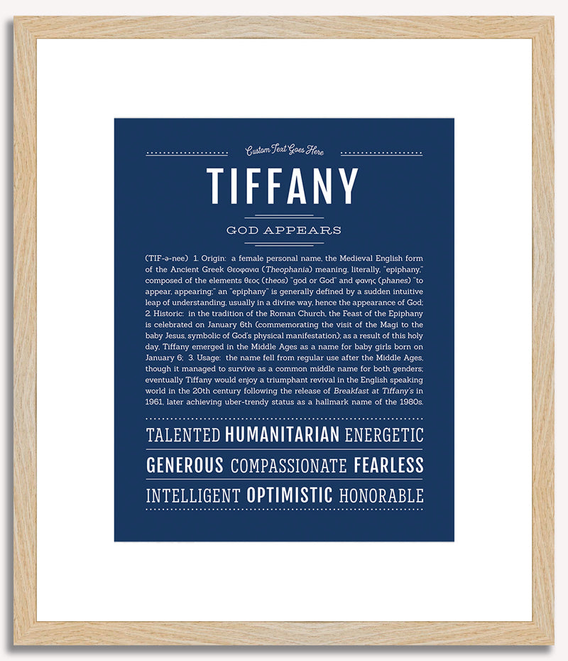 Tiffany | Name Art Print