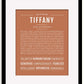 Frame Options | Terra Cotta | Black Frame, Matted