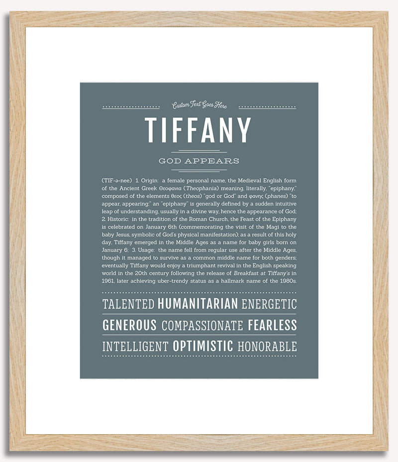 Tiffany | Name Art Print