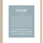 Tiffany | Name Art Print