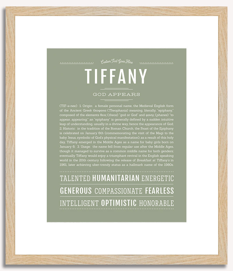 Tiffany | Name Art Print