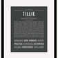 Tillie | Name Art Print