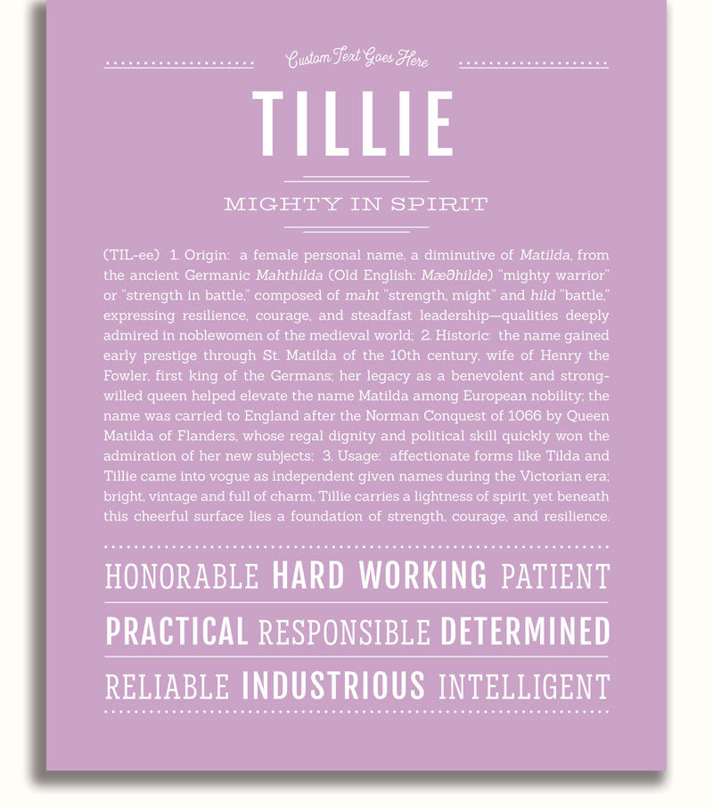 Frame Options | Lilac | White Frame, Matted