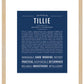 Tillie | Name Art Print