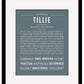 Tillie | Name Art Print