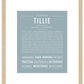 Tillie | Name Art Print