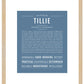 Tillie | Name Art Print