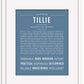Tillie | Name Art Print
