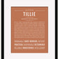 Tillie | Name Art Print