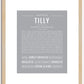 Tilly | Name Art Print