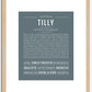 Tilly | Name Art Print