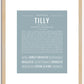 Tilly | Name Art Print