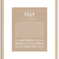 Tilly | Name Art Print