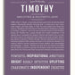 Frame Options | Deep Purple | No Frame