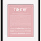 Frame Options | Dusty Rose | Black Frame, Matted