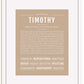 Frame Options | Tan | White Frame, Matted