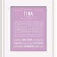 Frame Options | Lilac | White Frame, Matted