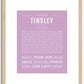 Tinsley | Name Art Print