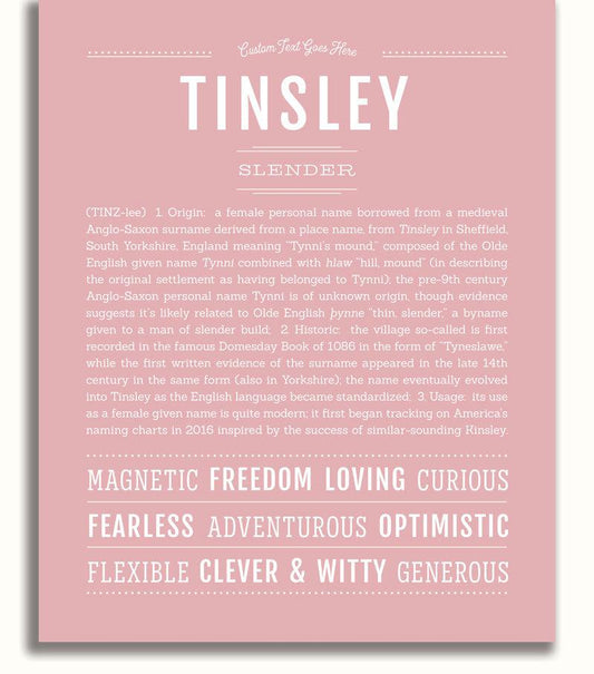 Frame Options | Dusty Rose | No Frame