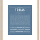 Tobias | Name Art Print