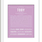 Frame Options | Lilac | White Frame, Matted