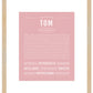 Frame Options | Dusty Rose | Maple Frame, Matted