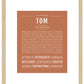 Frame Options | Terra Cotta | Maple Frame, Matted