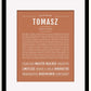 Frame Options | Terra Cotta | Black Frame, Matted