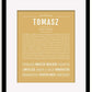 Frame Options | Matte Gold | Black Frame, Matted