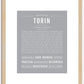 Torin | Name Art Print