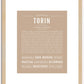 Torin | Name Art Print