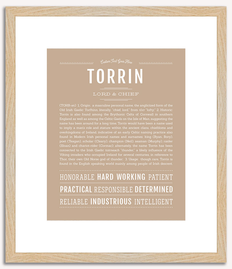 Torrin | Name Art Print