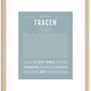 Tracen | Name Art Print