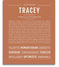 Tracey | Name Art Print – Name Stories