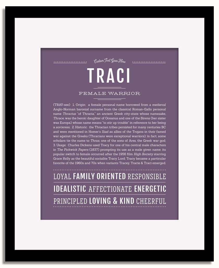 Frame Options | Terra Cotta | Black Frame, Matted