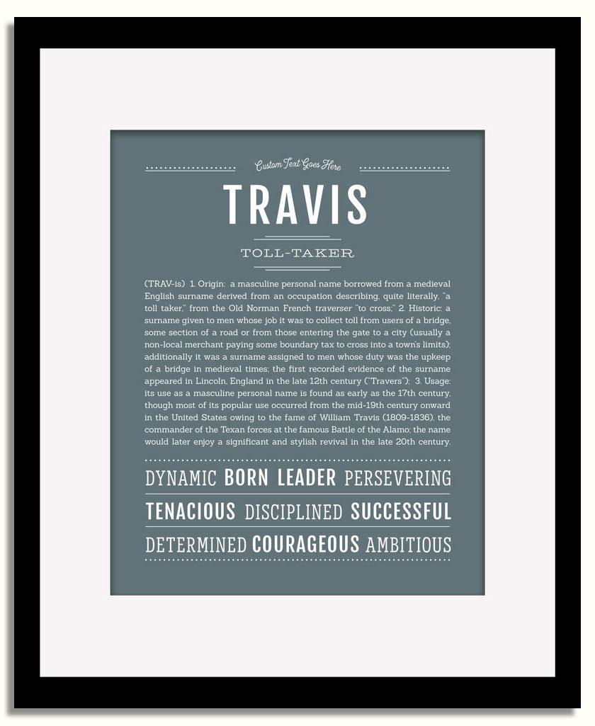 Frame Options | Night Rendezvous | Black Frame, Matted