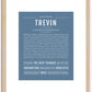 Trevin | Name Art Print