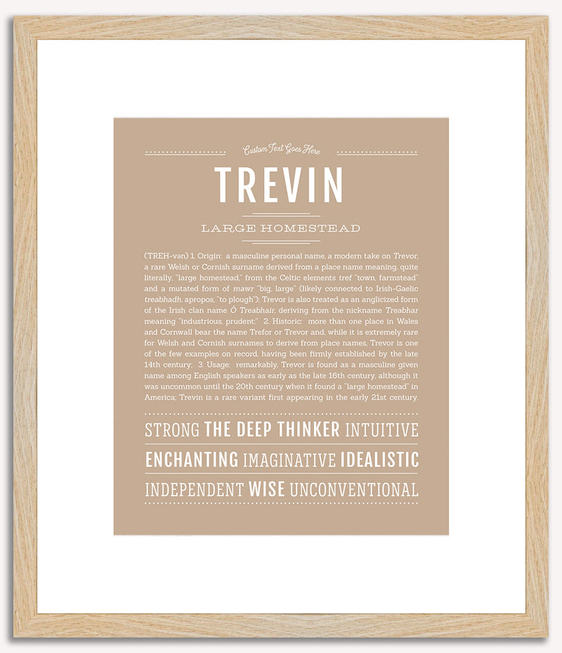 Trevin | Name Art Print