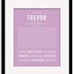 Frame Options | Lilac | Black Frame, Matted