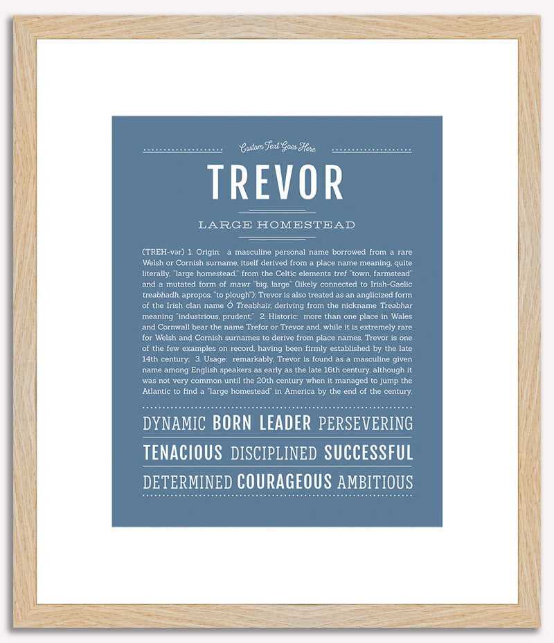 Trevor | Name Art Print