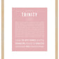 Trinity | Name Art Print