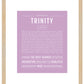 Trinity | Name Art Print