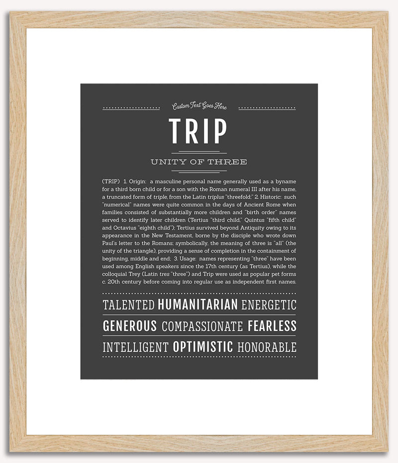 Trip | Name Art Print