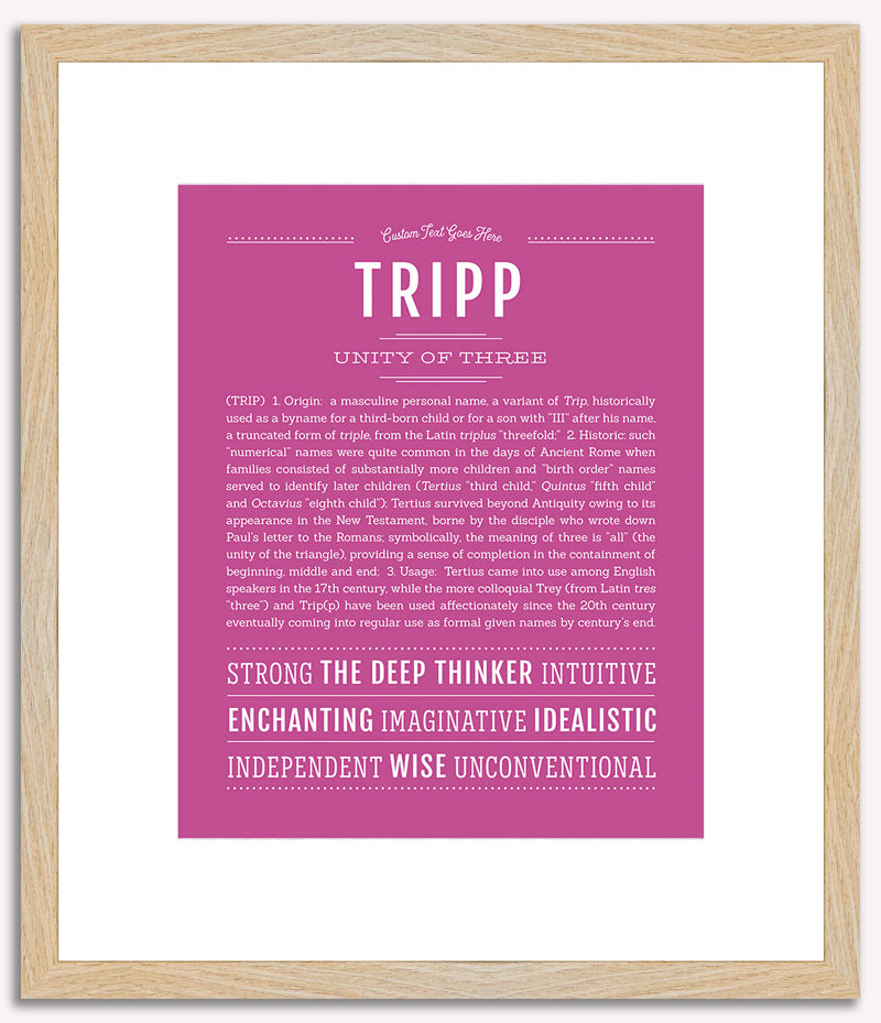 Tripp | Name Art Print